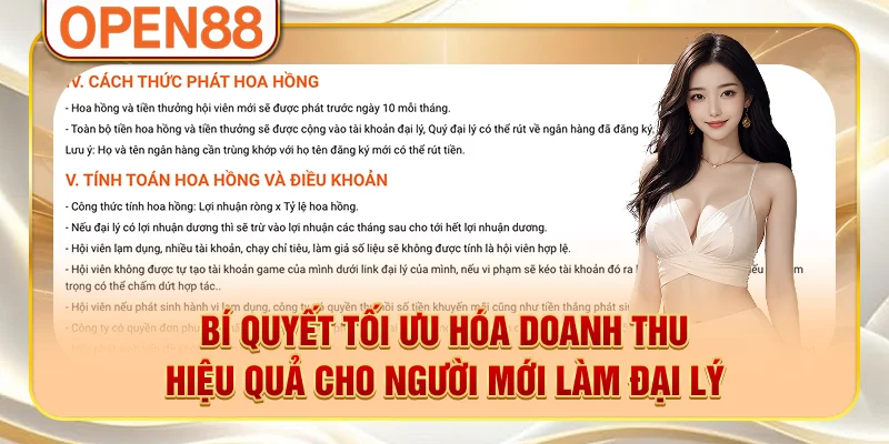 Bí quyết tối ưu hóa doanh thu hiệu quả cho người mới làm đại lý Bí quyết tối ưu hóa doanh thu hiệu quả cho người mới làm đại lý