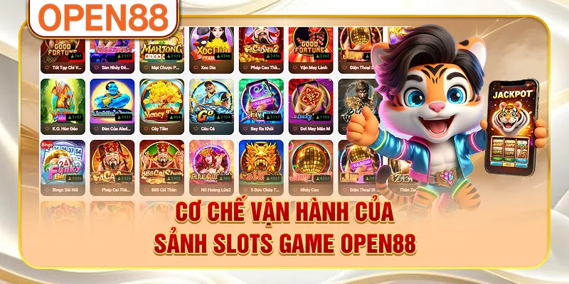 Cơ chế vận hành của sảnh slots game OPEN88 Cơ chế vận hành của sảnh slots game OPEN88