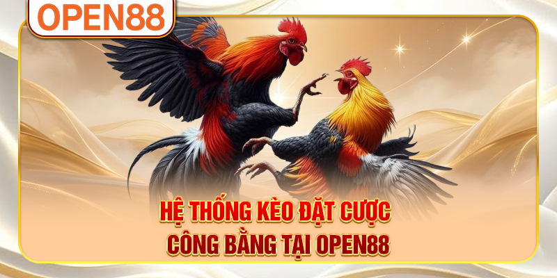 Hệ thống kèo đặt cược công bằng tại OPEN88 Hệ thống kèo đặt cược công bằng tại OPEN88