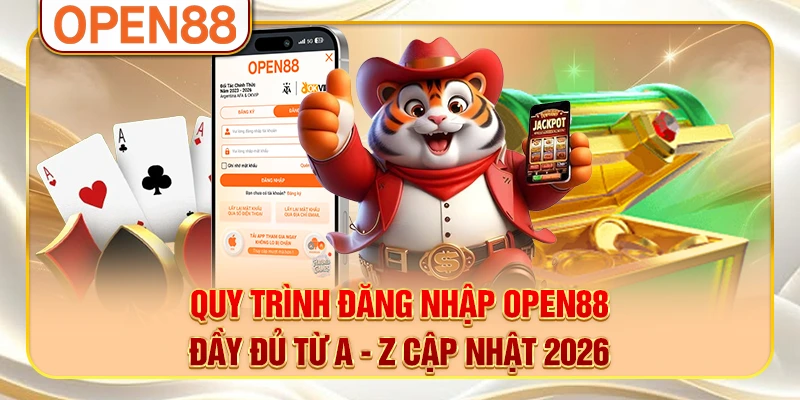 Quy trình đăng nhập OPEN88 đầy đủ từ A - Z cập nhật 2026 Quy trình đăng nhập OPEN88 đầy đủ từ A - Z cập nhật 2026